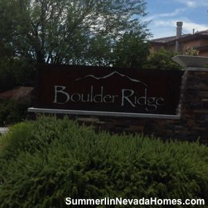 Boulder Ridge Summerlin